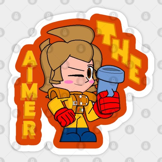 The Aimer Sticker by En.ReSourcer